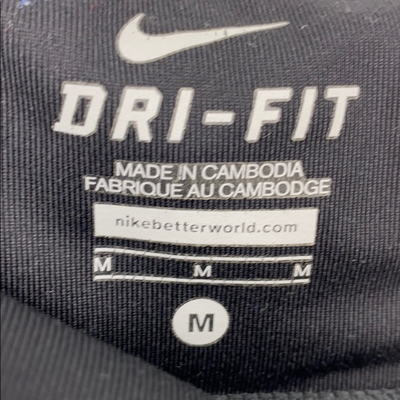 Nike Dry Fit Pink & Black Capris SZ M - Picture 6 of 6